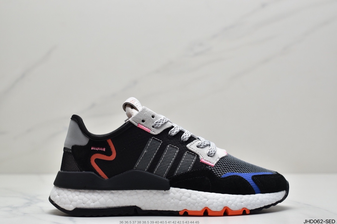 190 阿迪达斯Adidas Nite Jogger 2019 boost复古休闲运动跑鞋FZ3661