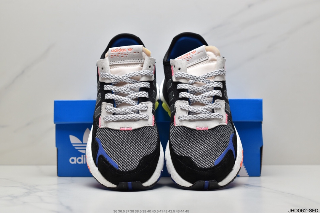 190 阿迪达斯Adidas Nite Jogger 2019 boost复古休闲运动跑鞋FZ3661