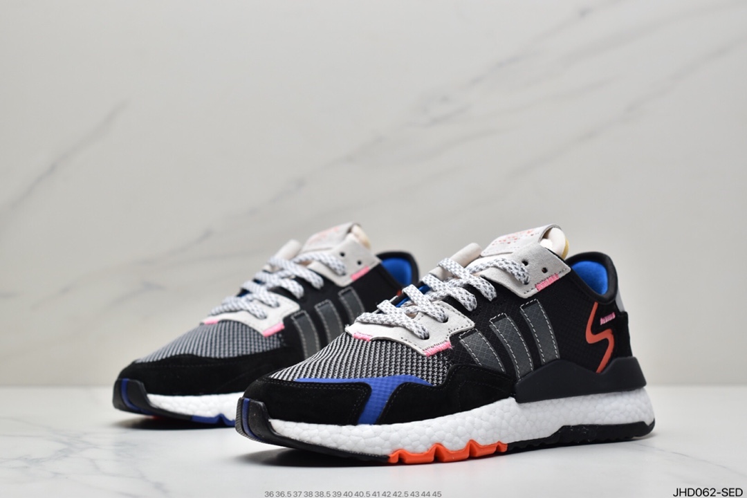 190 阿迪达斯Adidas Nite Jogger 2019 boost复古休闲运动跑鞋FZ3661