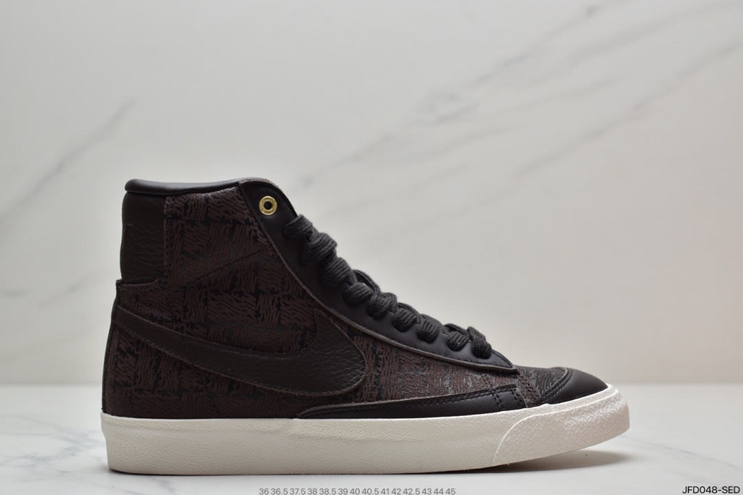 170 耐克Nike Blazer Mid ’1977 Vintage”Spider Web”经典开拓者高帮百搭休闲运动板鞋DC1929-001