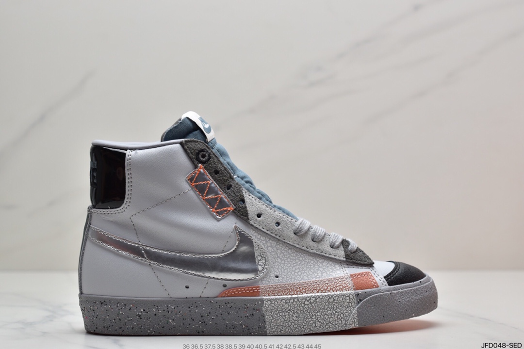 170 耐克Nike Blazer Mid ’1977 Vintage”Spider Web”经典开拓者高帮百搭休闲运动板鞋DC1929-001