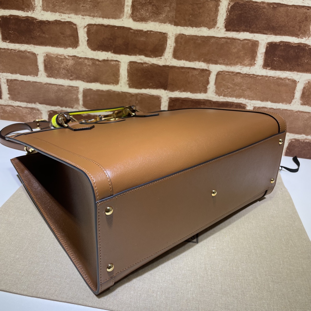 GUCCI古驰Diana竹节中号托特包655658