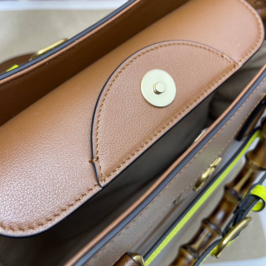 GUCCI古驰Diana竹节中号托特包655658