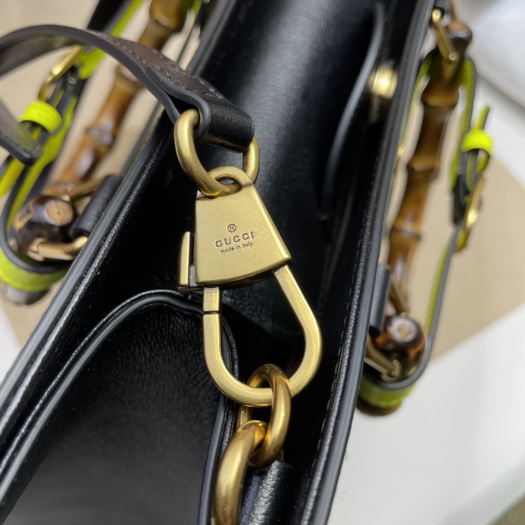 GUCCI古驰Diana竹节中号托特包655658