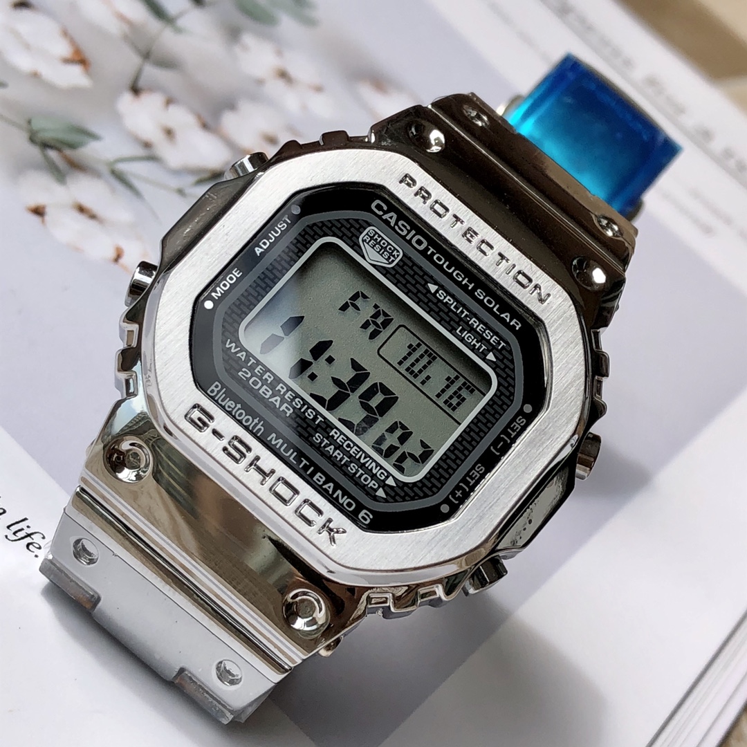 130 卡西欧G-SHOCK GMW-B5000系列 时百尚搭的电子表