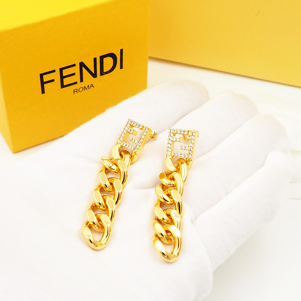 Fendi Haute Joaillerie Fine Jewelry Earrings Necklace Ring Ref.11FE7622 2