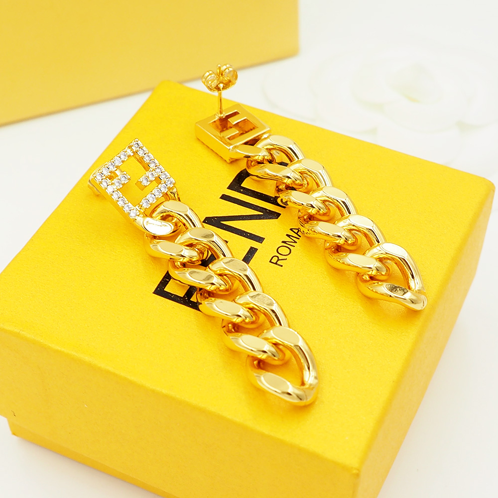 Fendi Haute Joaillerie Fine Jewelry Earrings Necklace Ring Ref.11FE7622 3