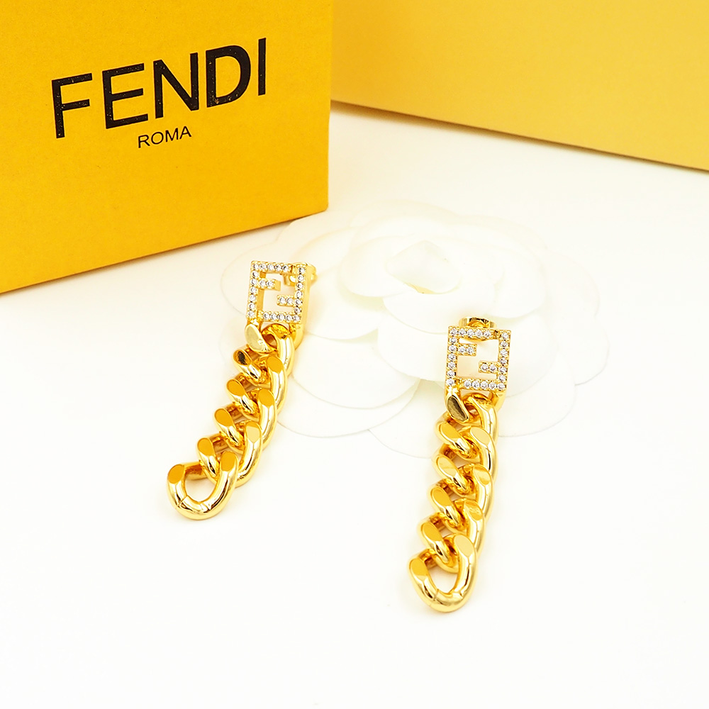 Fendi Haute Joaillerie Fine Jewelry Earrings Necklace Ring Ref.11FE7622 4