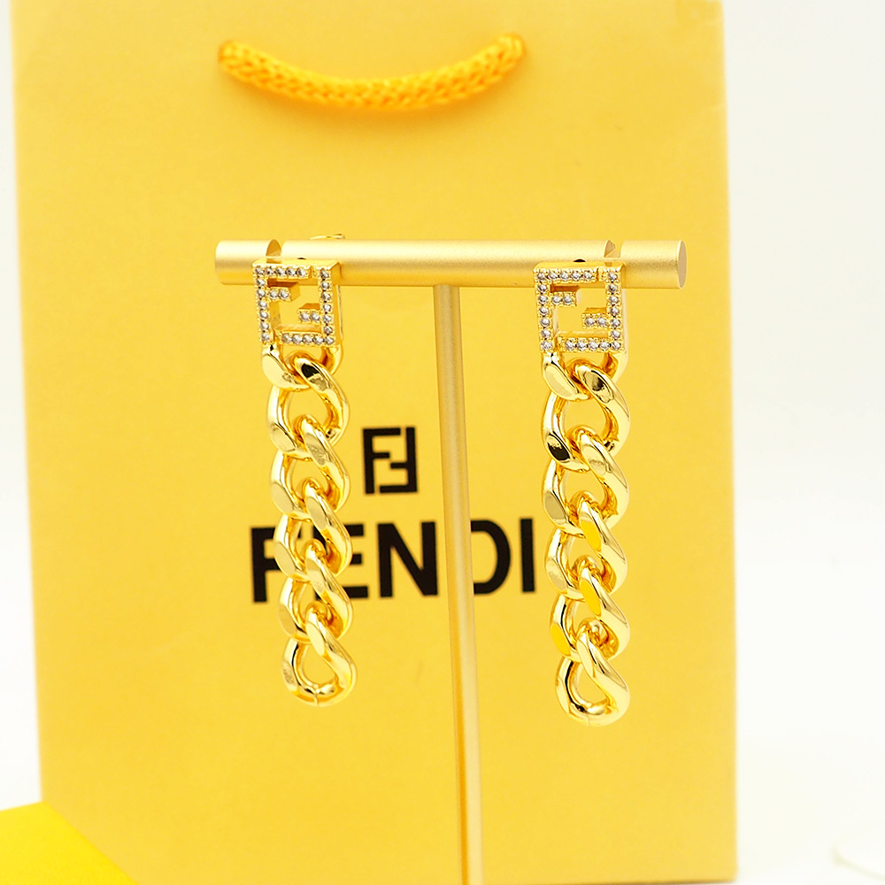Fendi Haute Joaillerie Fine Jewelry Earrings Necklace Ring Ref.11FE7622 5