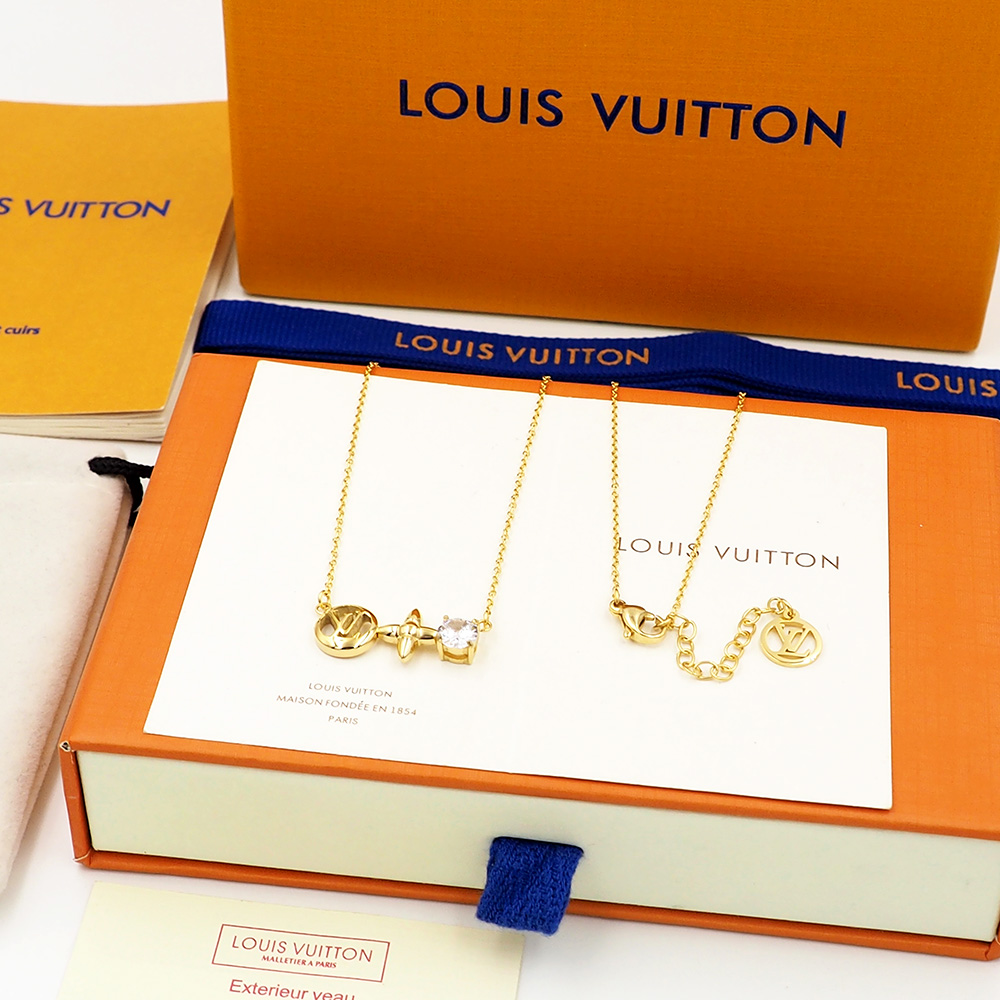 Louis Vuitton lv项链单钻四叶草项链Petit
