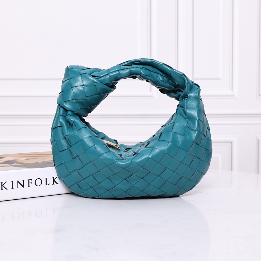 Bottega Veneta 羊皮 编织 扭结 hobo 手提包
