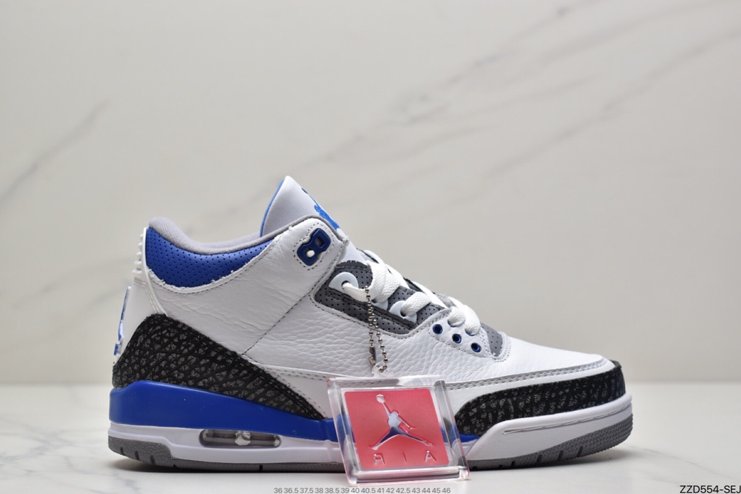 250 乔丹Air Jordan 3 AJ3代中帮复古休闲运动文化篮球鞋CT8532