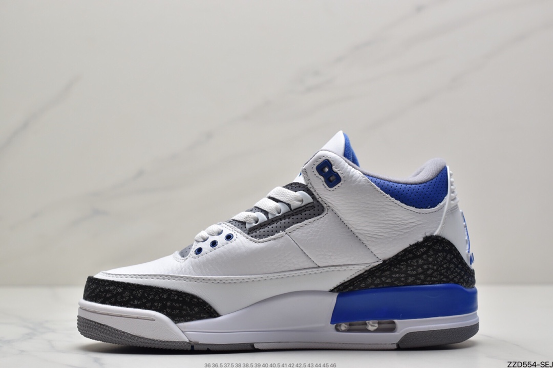 250 乔丹Air Jordan 3 AJ3代中帮复古休闲运动文化篮球鞋CT8532