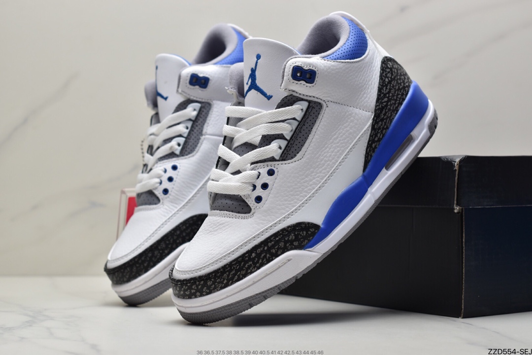 250 乔丹Air Jordan 3 AJ3代中帮复古休闲运动文化篮球鞋CT8532