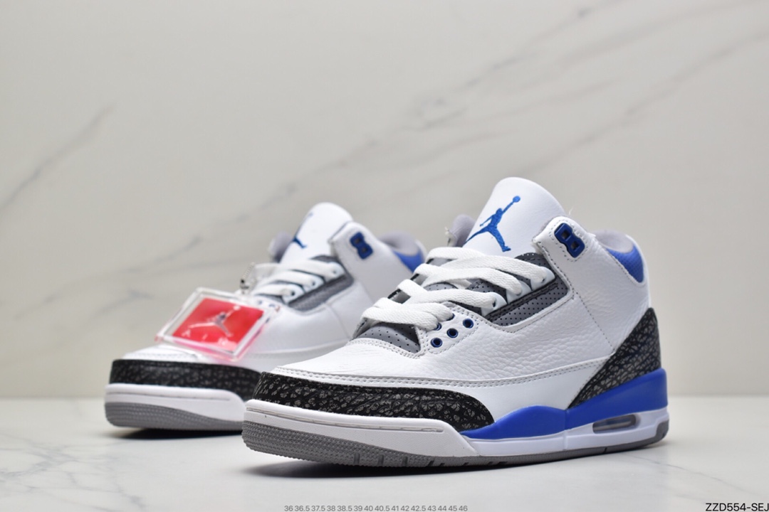 250 乔丹Air Jordan 3 AJ3代中帮复古休闲运动文化篮球鞋CT8532