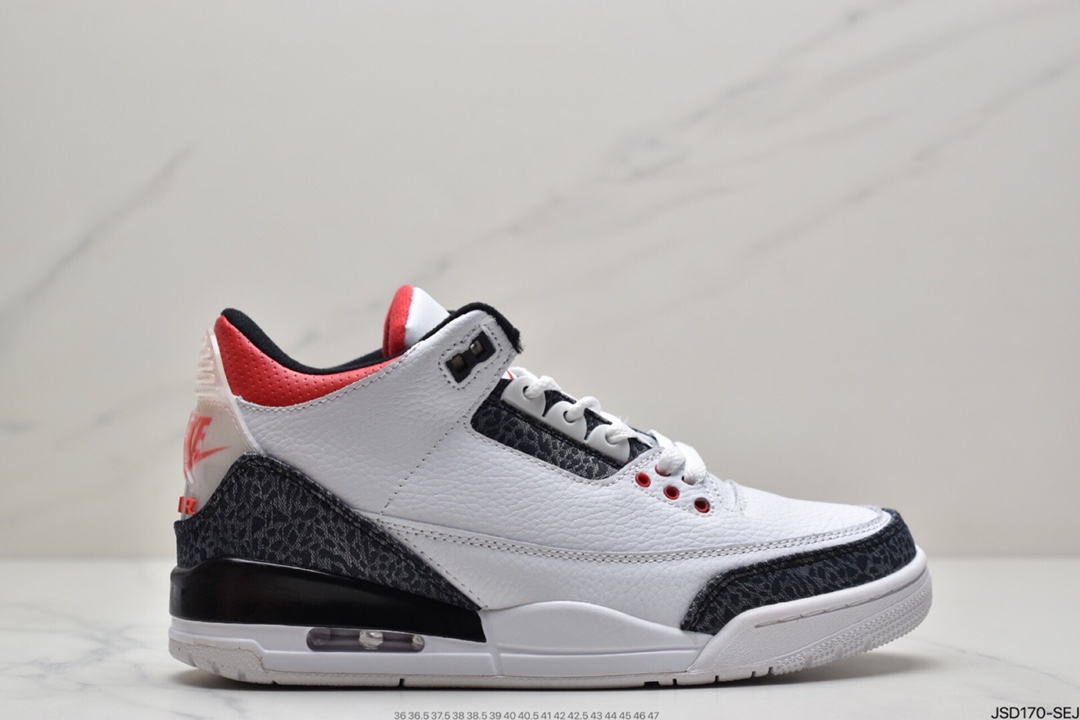 200 乔丹Air Jordan 3 AJ3代中帮复古休闲运动文化篮球鞋CT8532