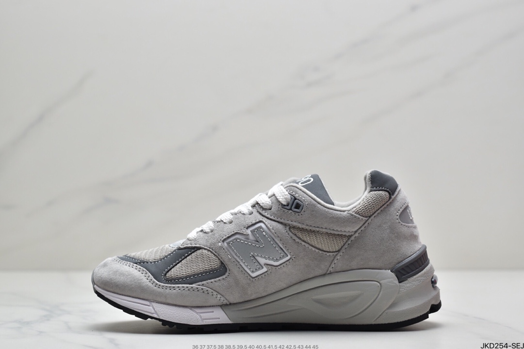 160 NB新百伦New Balance 990v2高端美产系列经典复古休闲运动慢跑鞋 M990BK2 M990GR2 M990NV2