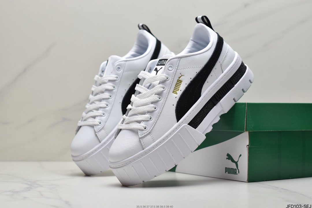 170  Basket Platform 蕾哈娜二代 休闲松糕鞋 380784-01