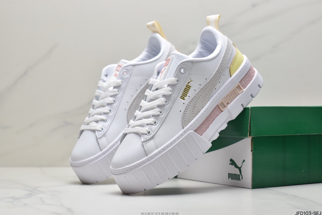 170  Basket Platform 蕾哈娜二代 休闲松糕鞋 380784-01