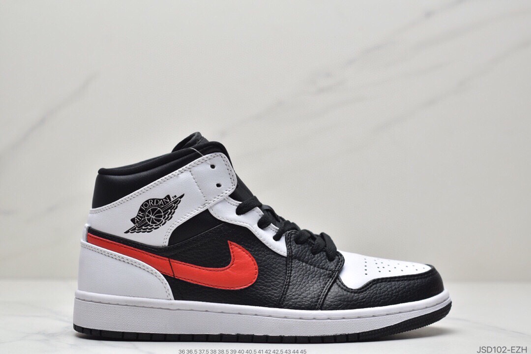200 Air Jordan 1 Mid ”Obsidian”黑曜石 乔一中邦 554724-174