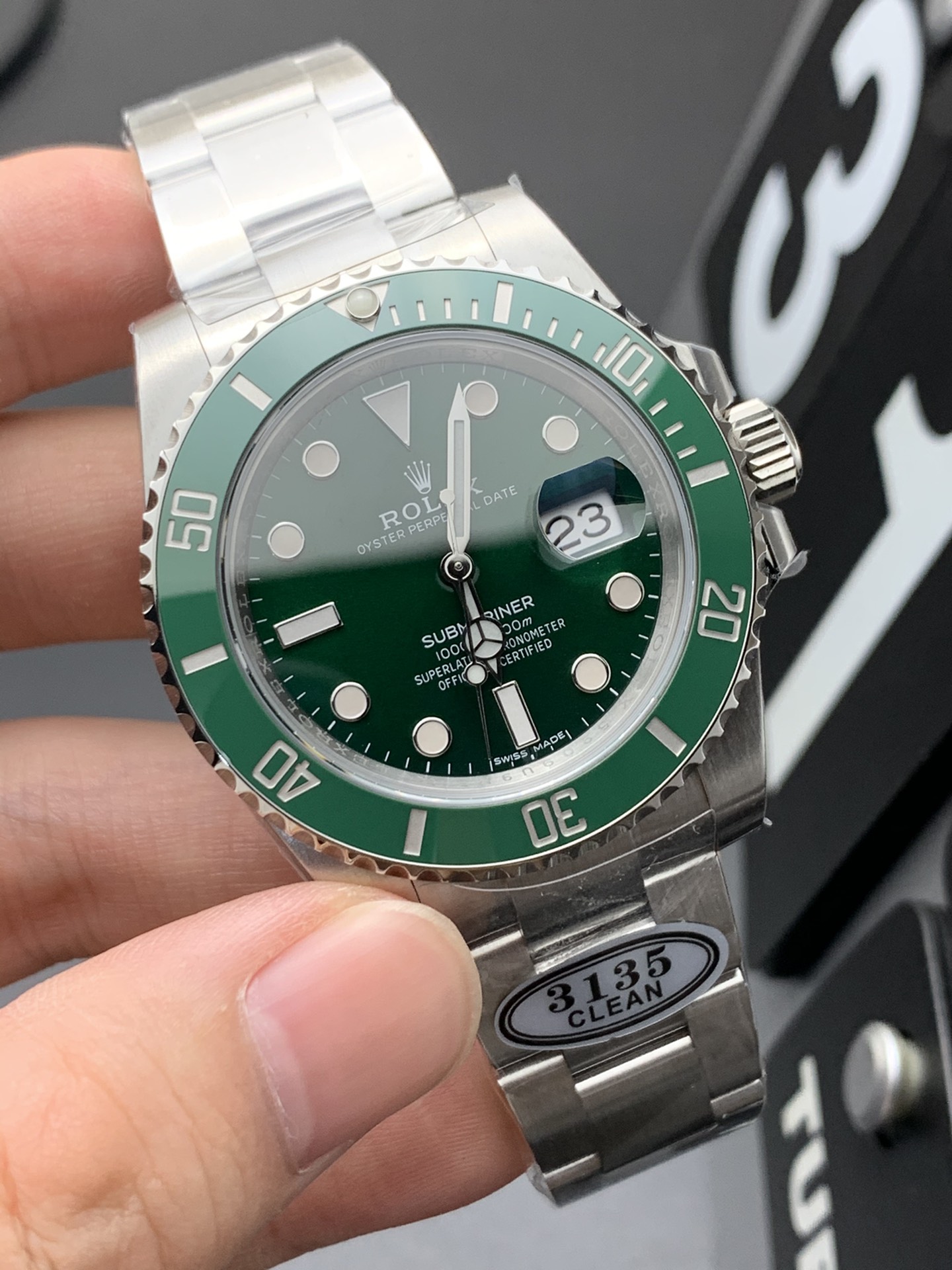 Rolex C 3135绿鬼