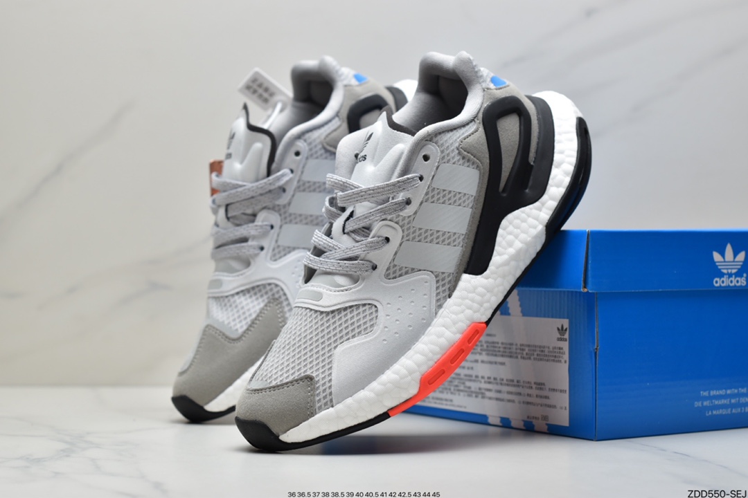 230 Originals 2020 Day Jogger Boost”Grey/Laser Reflectiv”FW3021