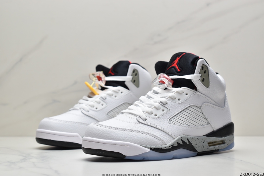 270 耐克 Air Jordan 5 Retro “Stealth 2.0”（GS）白蓝 AJ5 乔5 潮流时尚 440888-140