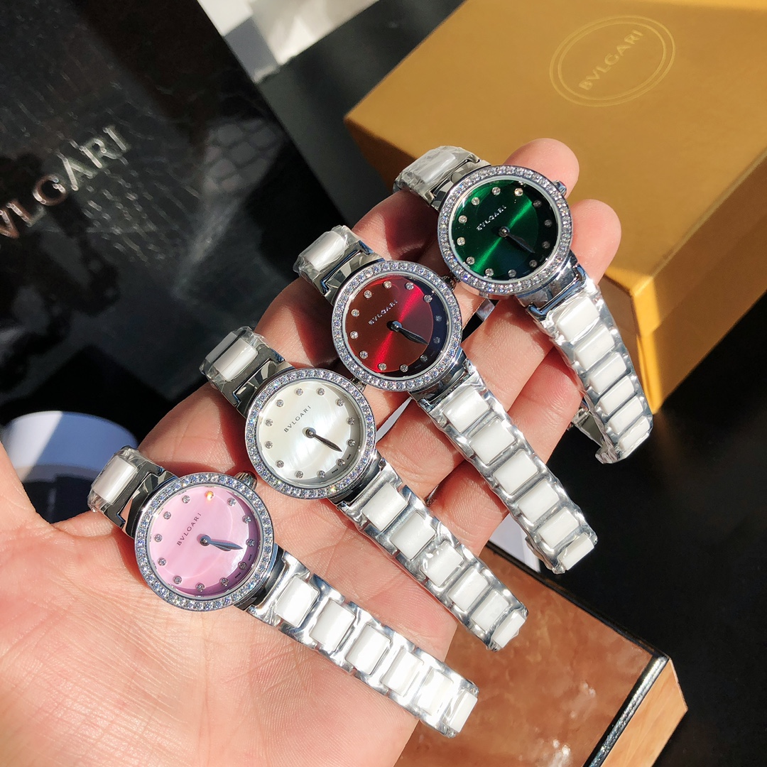 “BVLGARI Paulie Collection: Classic Fashion Watches with White Light Diamonds and Ceramics” - 图片 5