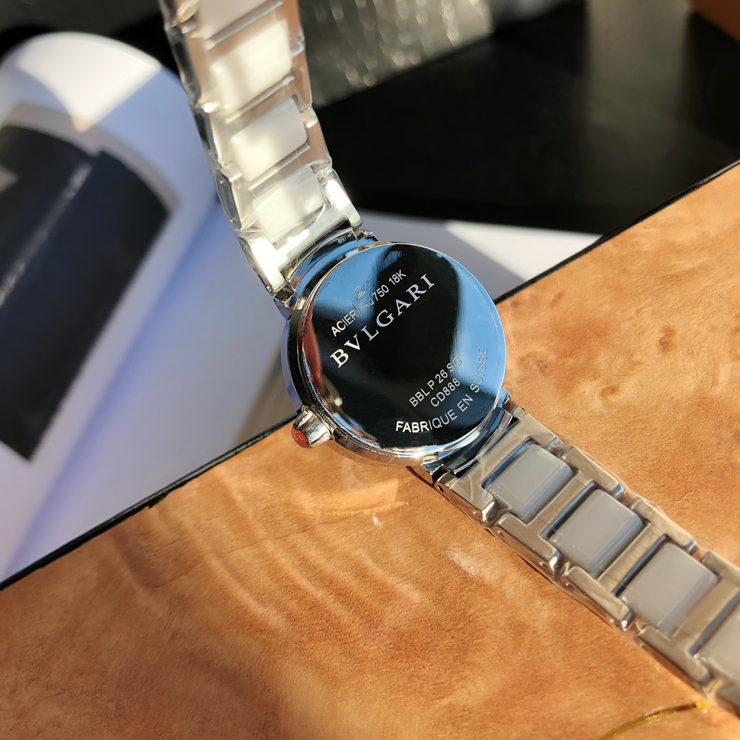 “BVLGARI Paulie Collection: Classic Fashion Watches with Diamonds and Ceramics” - 图片 8