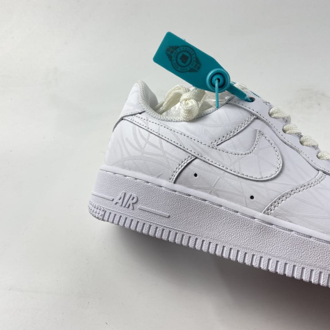 P220  NIKE Air Force 1 Low’07 全白鸟巢夜光配色板鞋 N-2088