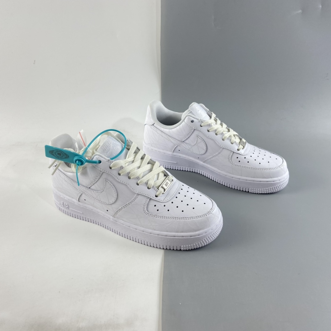 P220  NIKE Air Force 1 Low’07 全白鸟巢夜光配色板鞋 N-2088
