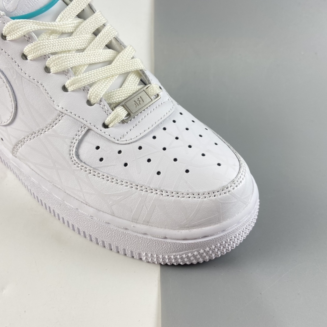 P220  NIKE Air Force 1 Low’07 全白鸟巢夜光配色板鞋 N-2088