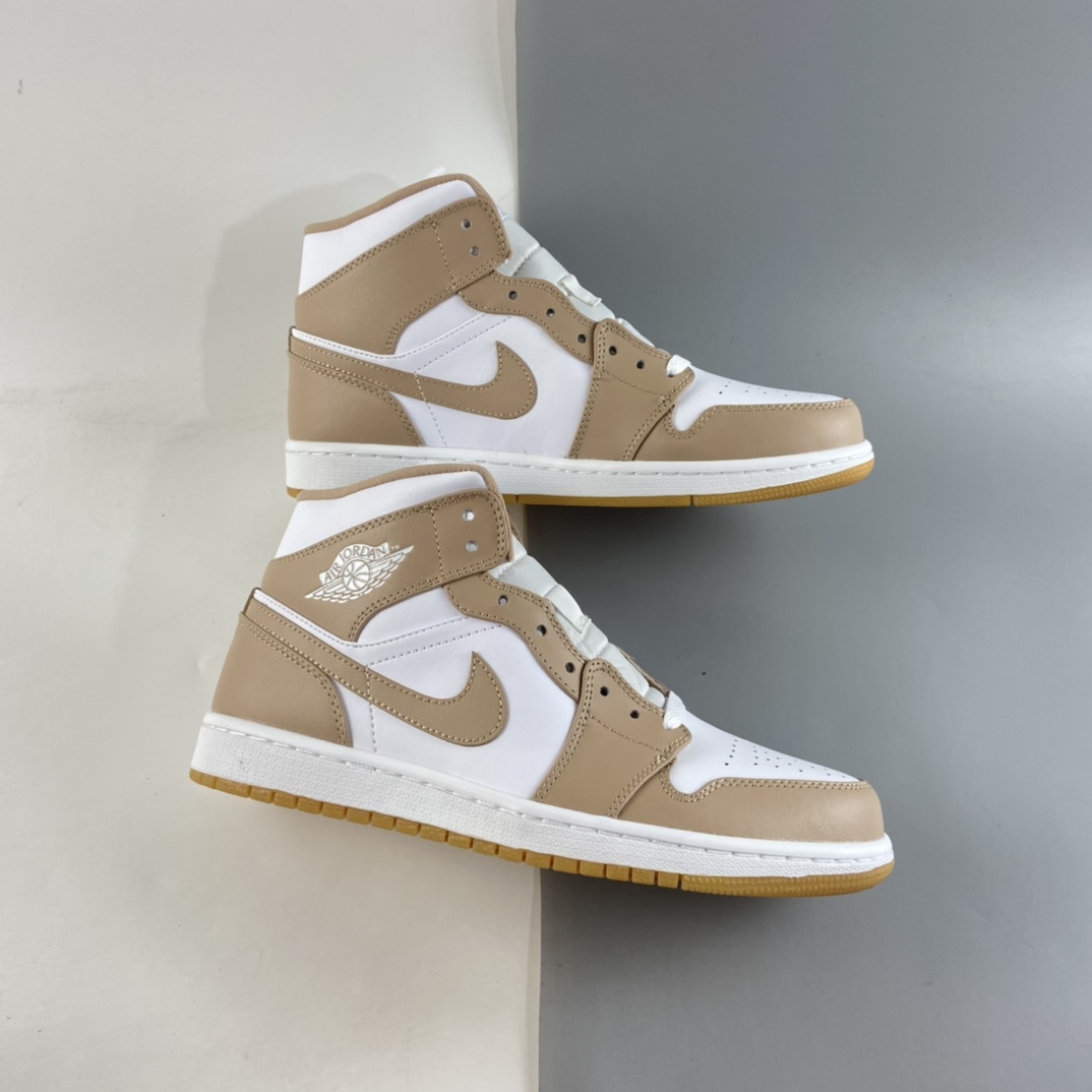 P260  Air Jordan 1 Mid AJ1 乔1 中帮百搭休闲运动板鞋 554724-271