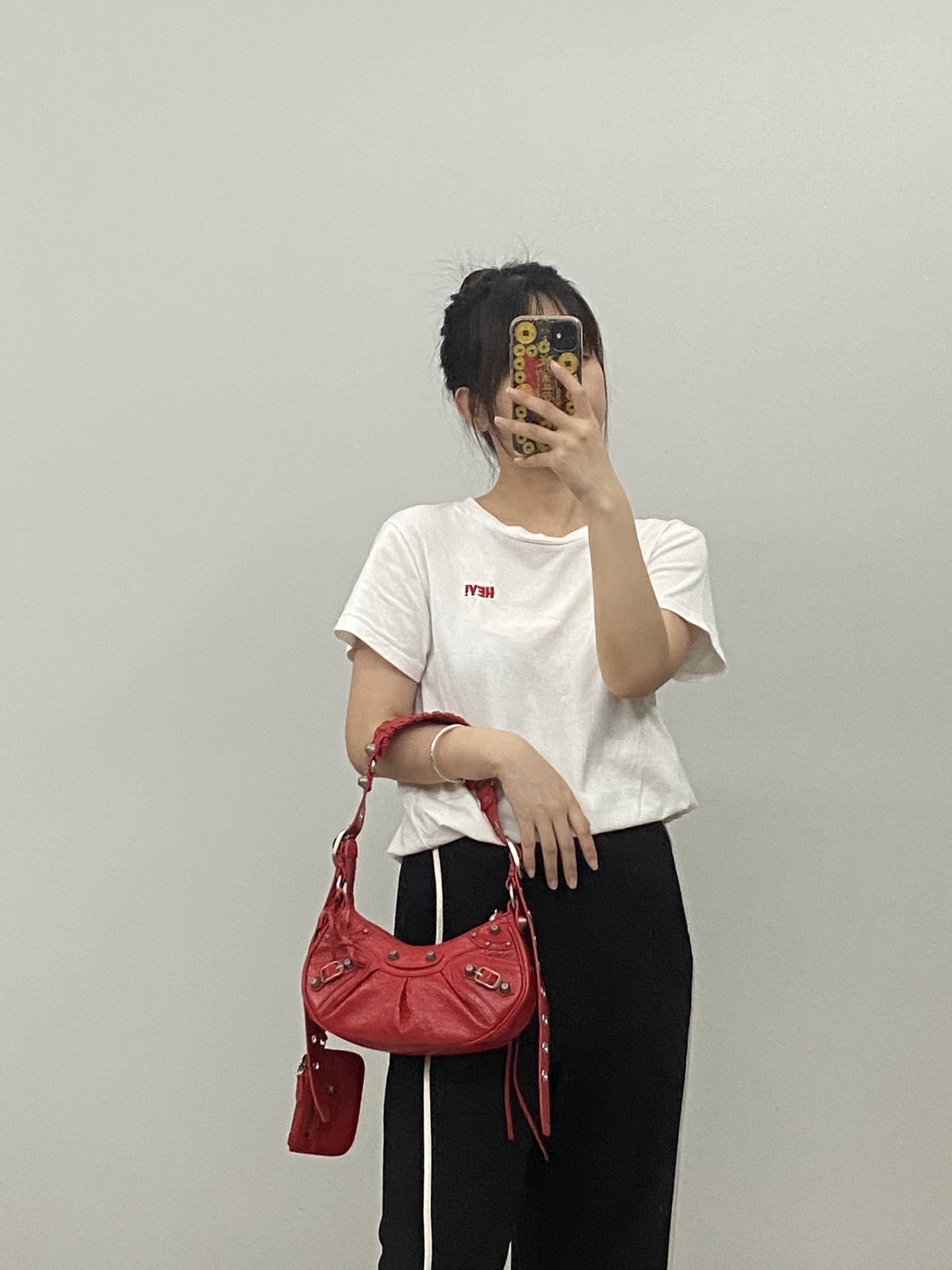 Balenciaga Red small everyday
