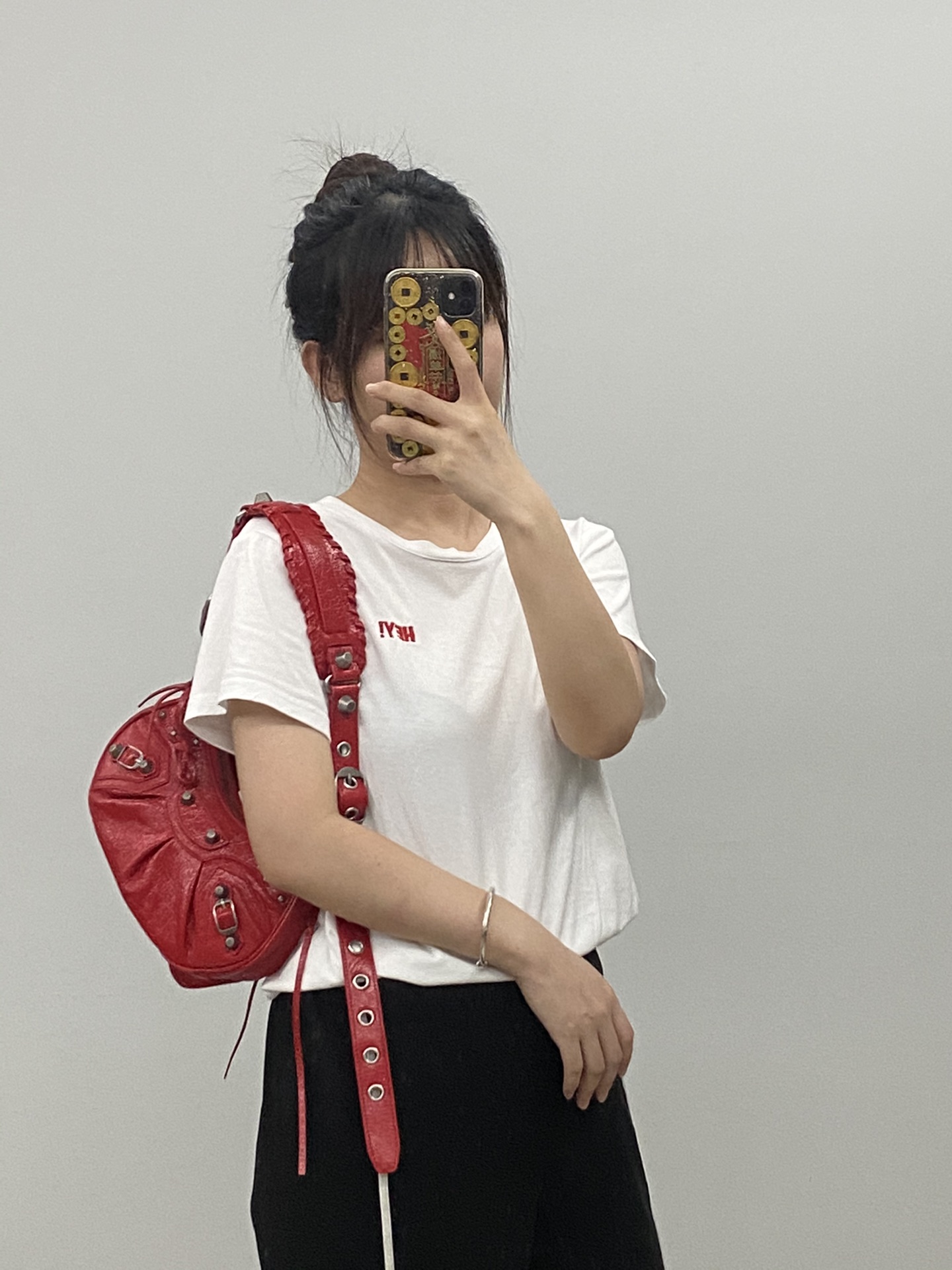 Balenciaga Red small everyday