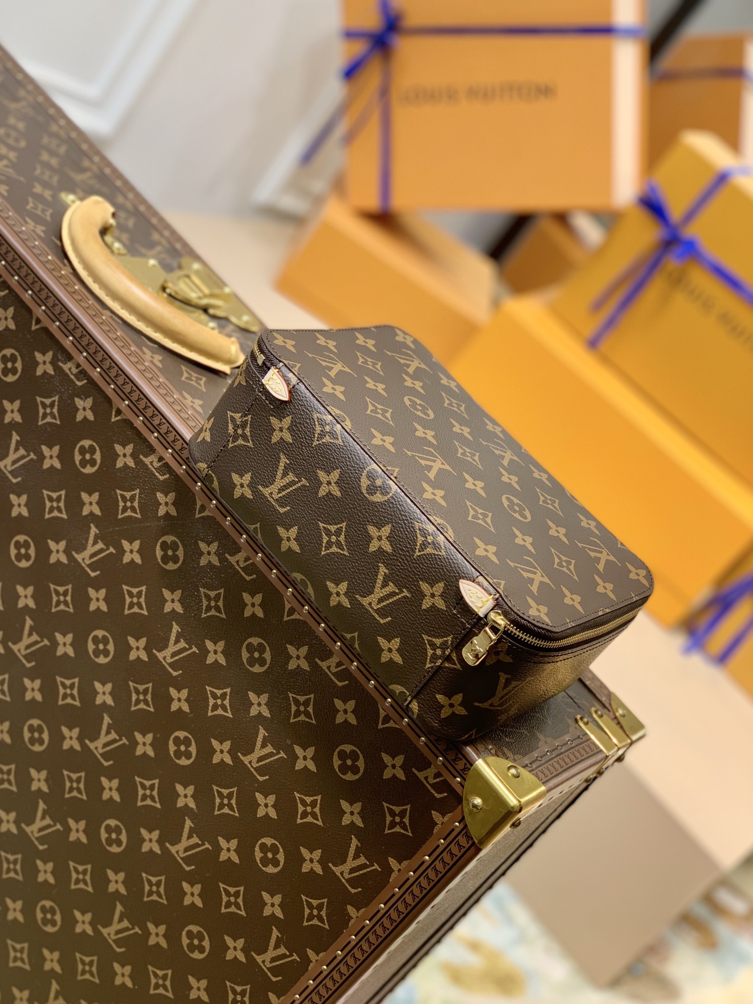 Louis Vuitton M43689 LV Packing Cube MM in Monogram canvas Replica sale  online ,buy fake bag