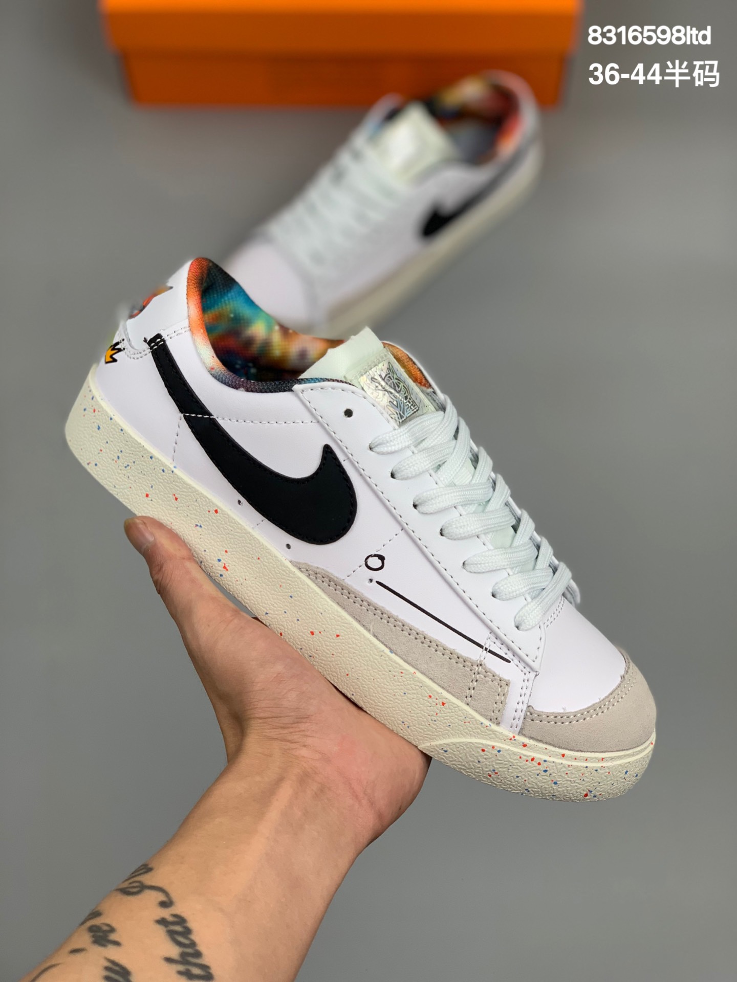 
耐克/NIKE SB ZOOM BLAZER LOW 开拓者运动鞋低帮板鞋休闲鞋
货号：DJ4279-101
尺码：36 36.5 37.5 38 38.5 39 40 40.5 41 42 42.5 43 44
编码:831598ltd