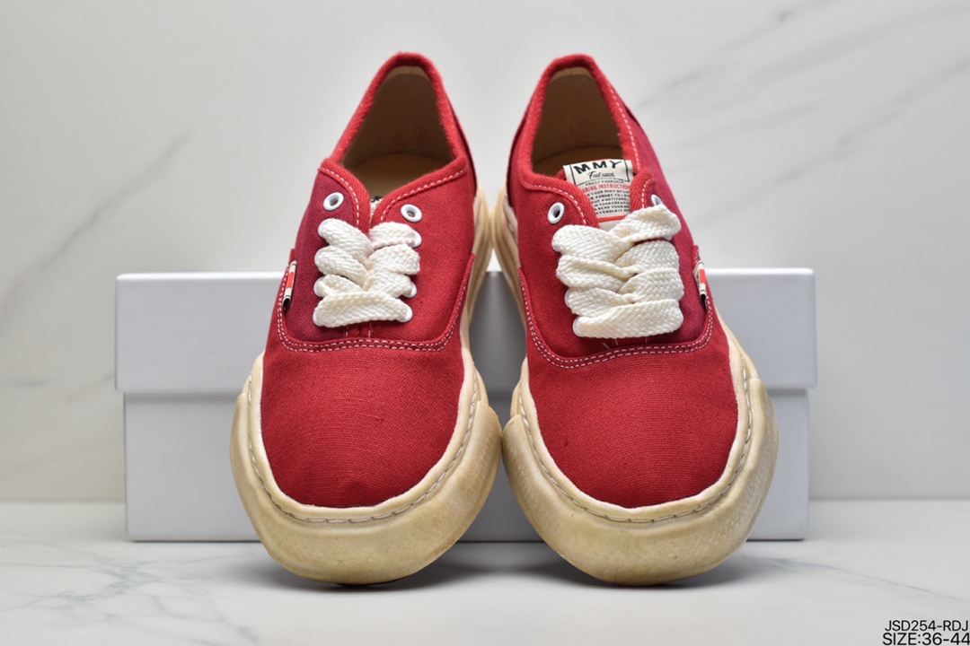 200 MMY/Maison MIHARA YASUHIRO Original Sole Canvas Low 变形溶解雪糕底低帮休闲百搭帆布板