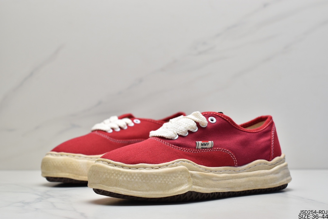 200 MMY/Maison MIHARA YASUHIRO Original Sole Canvas Low 变形溶解雪糕底低帮休闲百搭帆布板