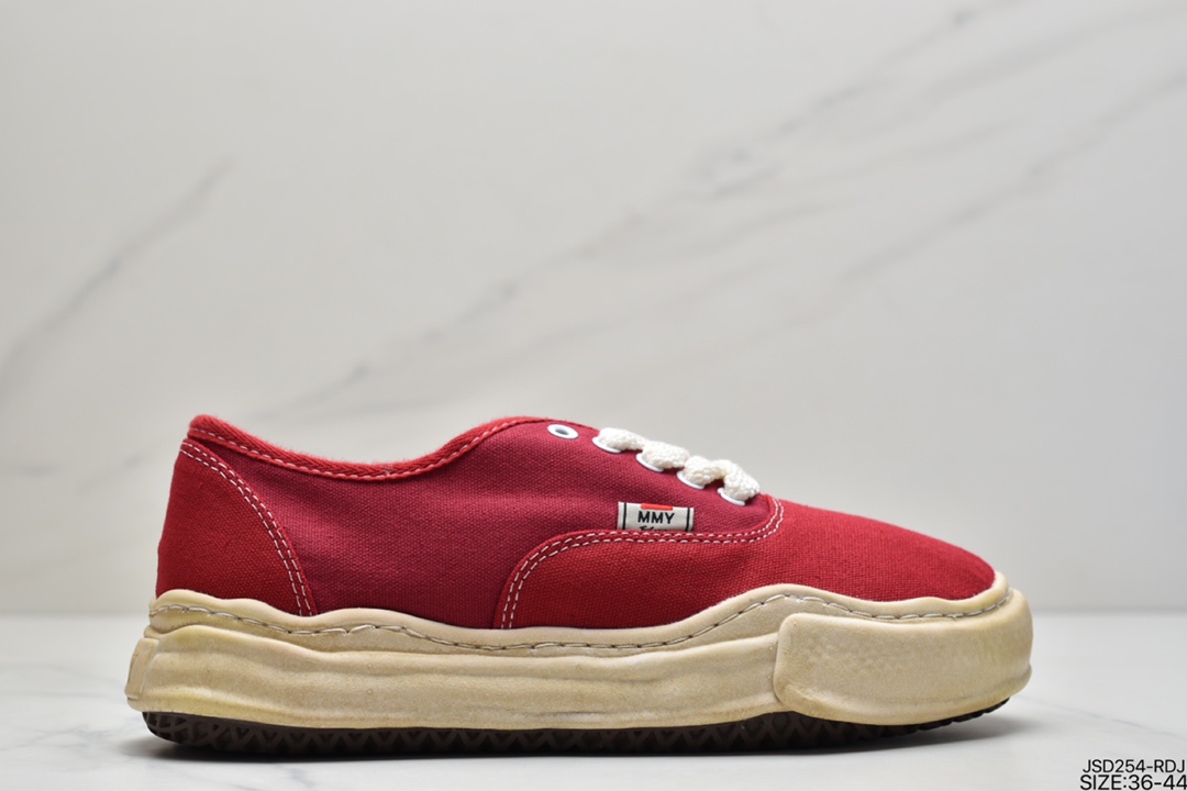 200 MMY/Maison MIHARA YASUHIRO Original Sole Canvas Low 变形溶解雪糕底低帮休闲百搭帆布板