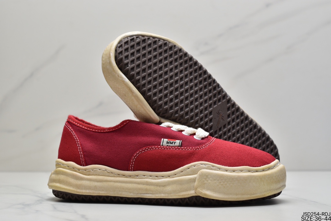 200 MMY/Maison MIHARA YASUHIRO Original Sole Canvas Low 变形溶解雪糕底低帮休闲百搭帆布板