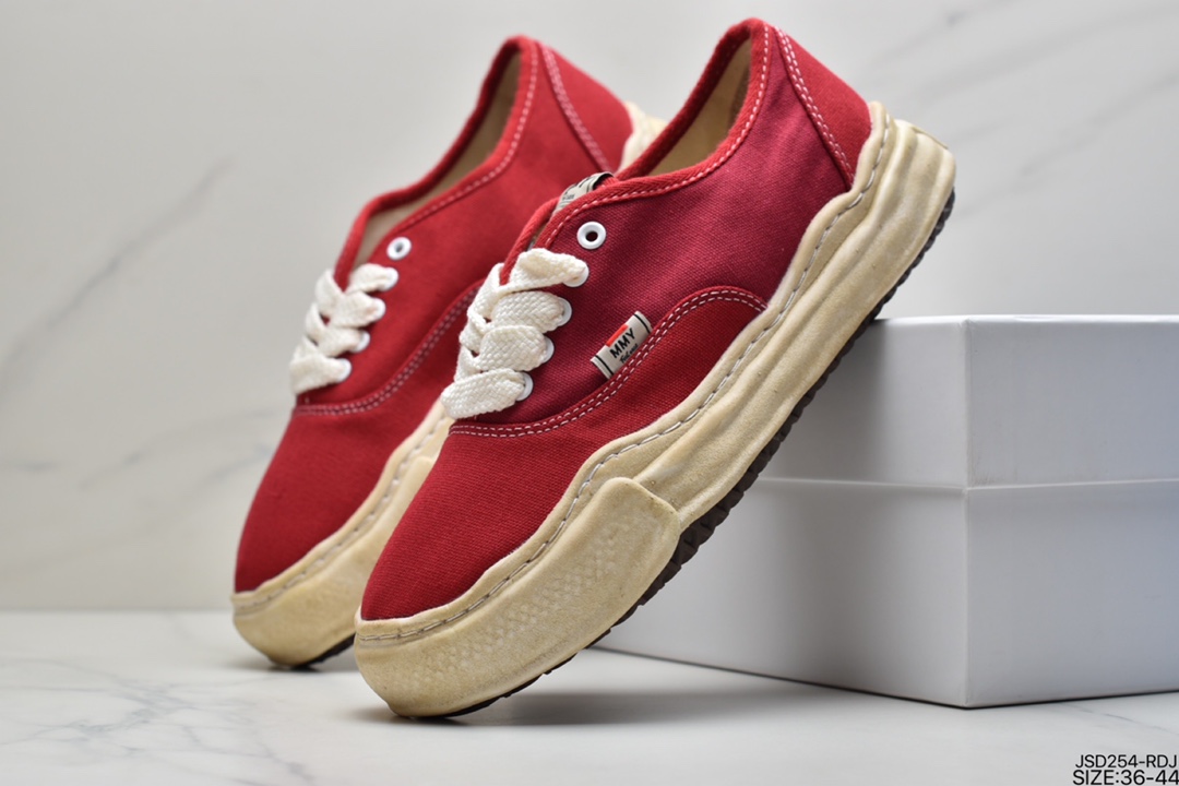 200 MMY/Maison MIHARA YASUHIRO Original Sole Canvas Low 变形溶解雪糕底低帮休闲百搭帆布板
