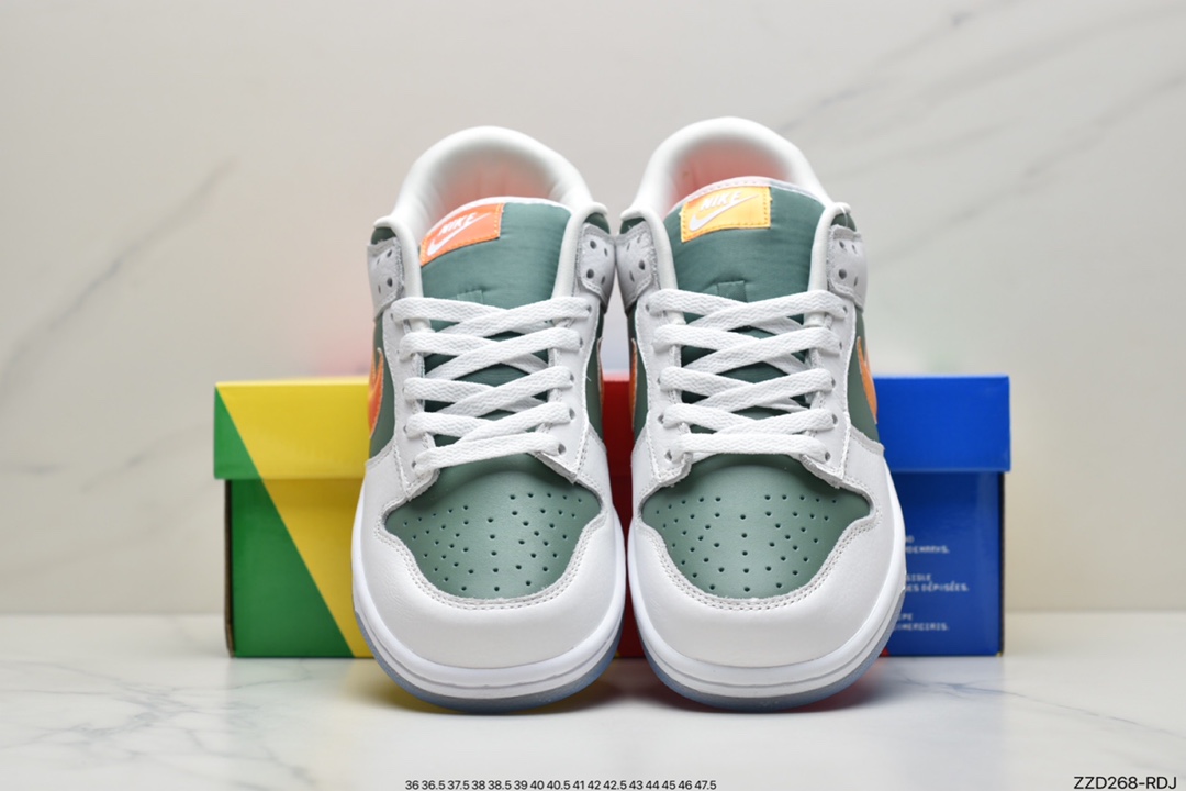 250 耐克NK Dunk Low’NY vs. NY】采用鼠尾草绿色皮革制成 DN2489-300
