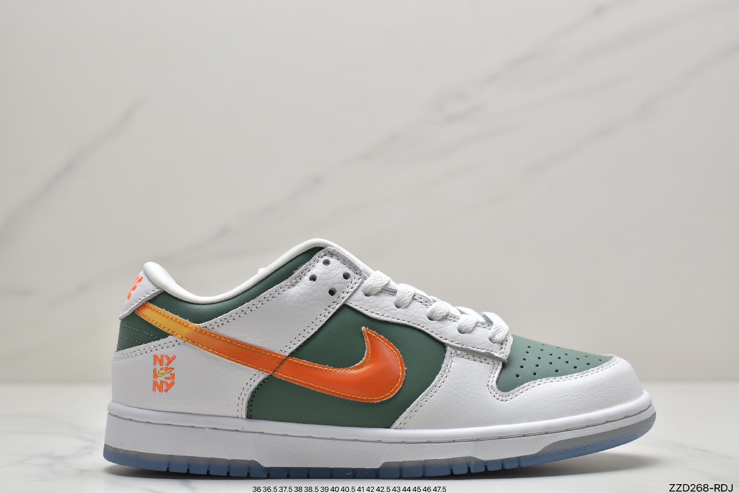 250 耐克NK Dunk Low’NY vs. NY】采用鼠尾草绿色皮革制成 DN2489-300