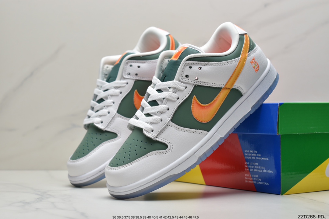 250 耐克NK Dunk Low’NY vs. NY】采用鼠尾草绿色皮革制成 DN2489-300