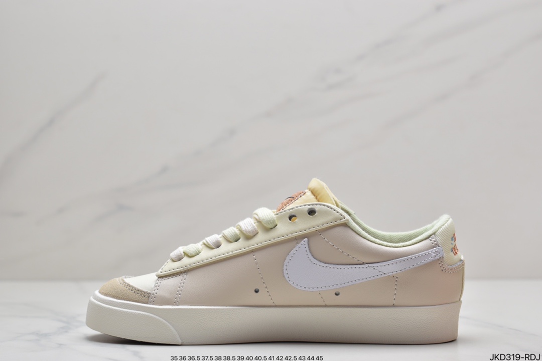 160 NIKE Blazer Low ’1977 Vintage”White/Light Blue/Grey”板鞋DM7186