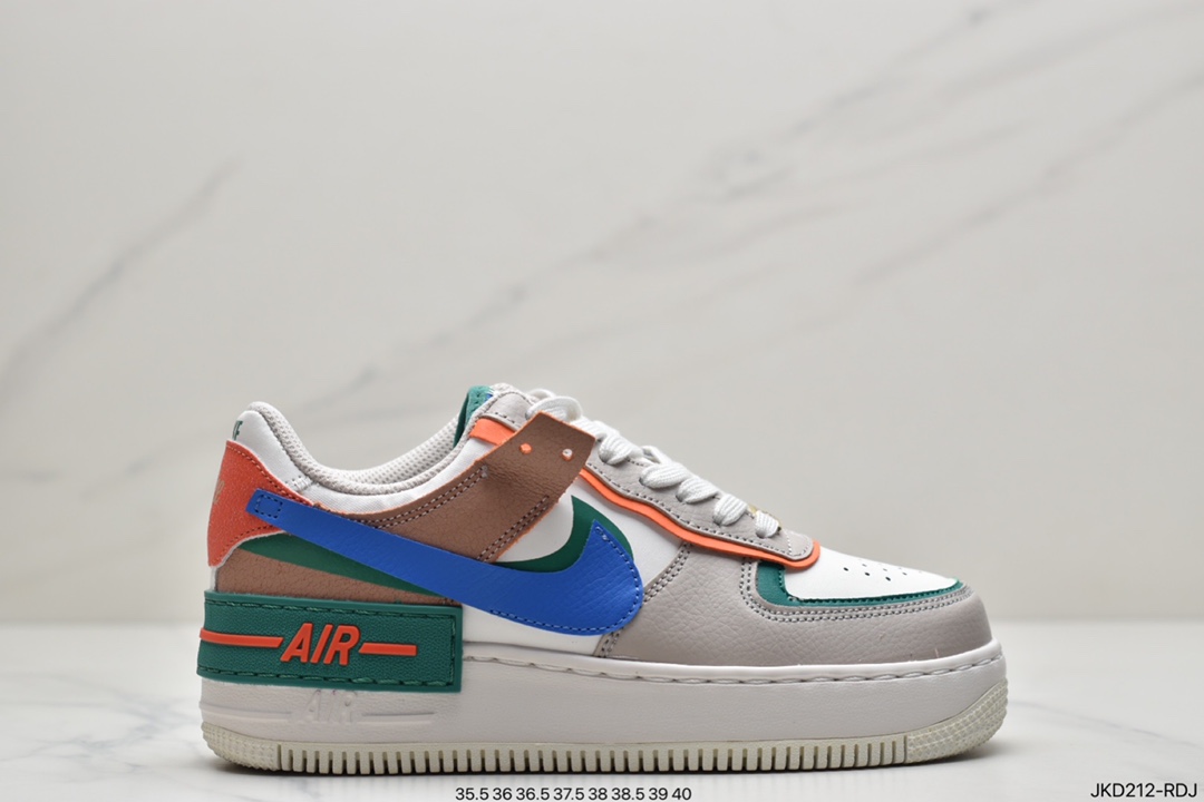 160 耐克Nike WMNS Air Force 1 Shadow空军一号 CI0919-101