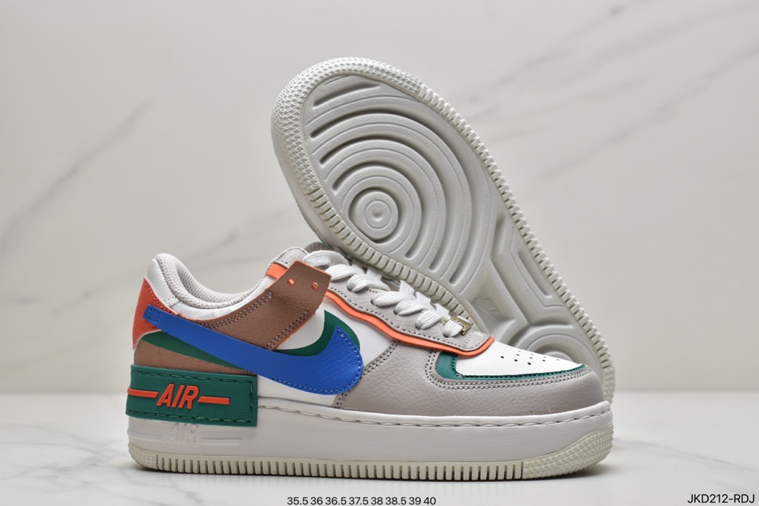 160 耐克Nike WMNS Air Force 1 Shadow空军一号 CI0919-101