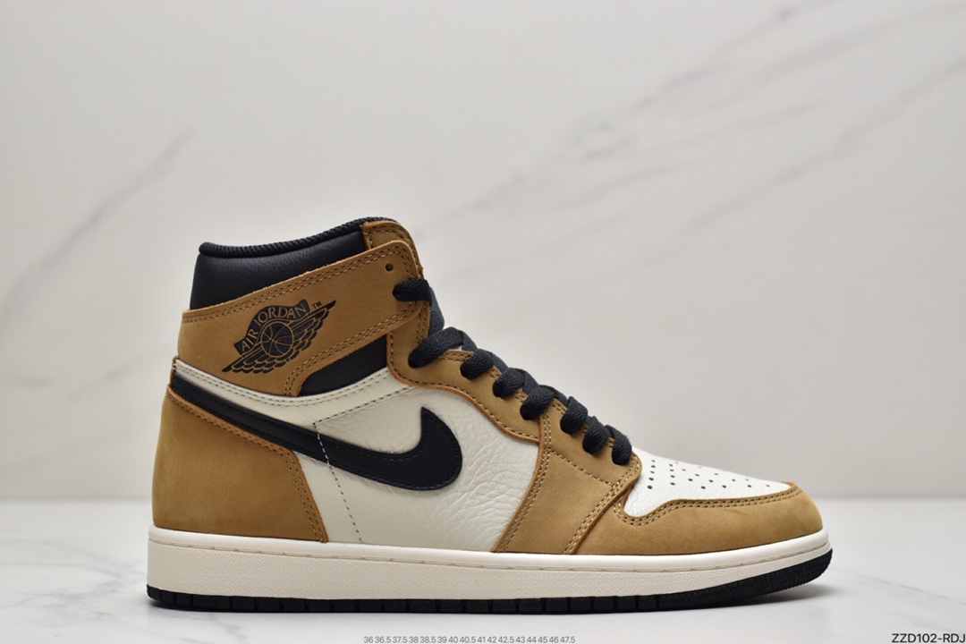 250 Air Jordan 1 Retro High OG 黑灰 555088-035