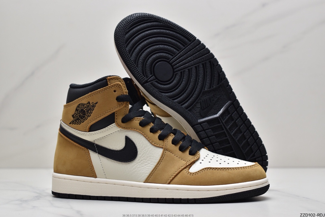 250 Air Jordan 1 Retro High OG 黑灰 555088-035